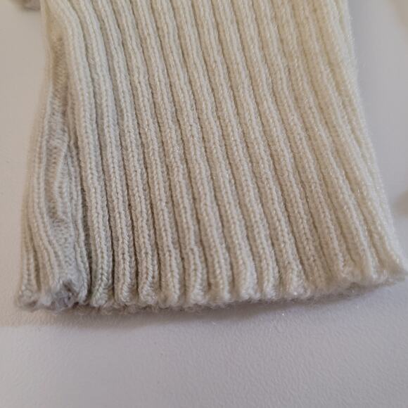 Vintage Eclipse Los Angeles White Confetti Flower Sweater Kids Sz 7 100% Acrylic - Picture 4 of 9